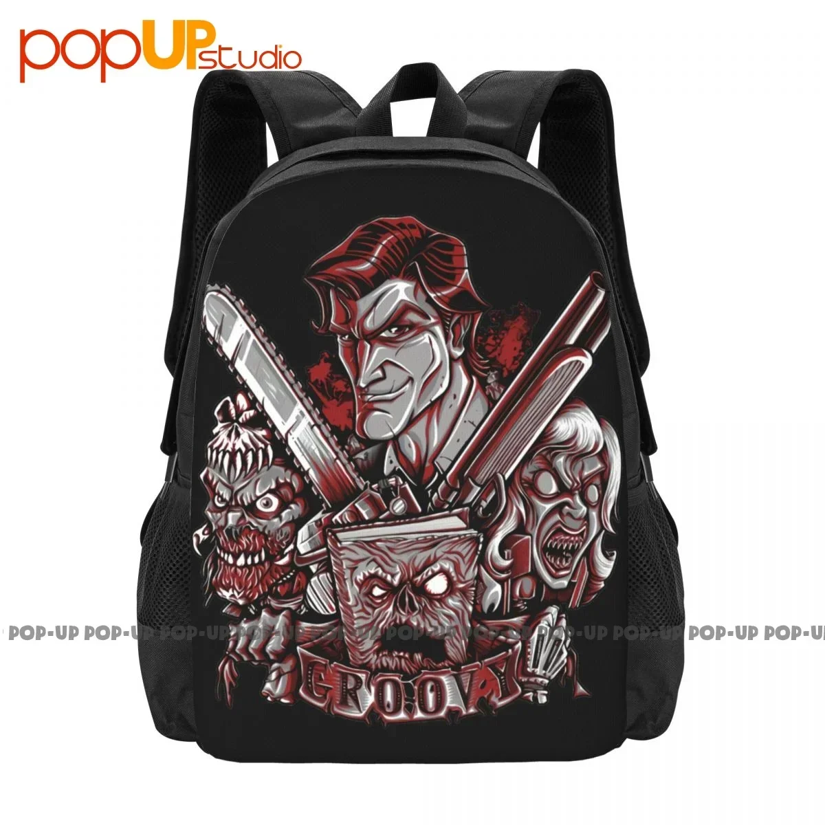 Evil Dead Necronomicon Army Of Darkness Horror Backpack Large Capacity Hot Foldable Gym Tote Bag Bags For Travel