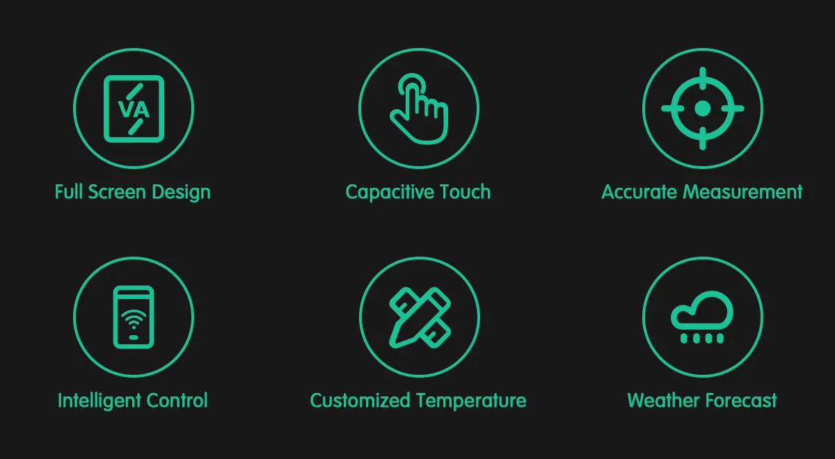 Tuya WiFi Smart Thermostat, Ferngesteuerter Temperaturregler, Sprachsteuerung für Google Home, Alexa, Alice, 16A Elektrische Fußbodenheizung, 3A Wasserheizung, Gasboiler-Thermostat – Detail 2