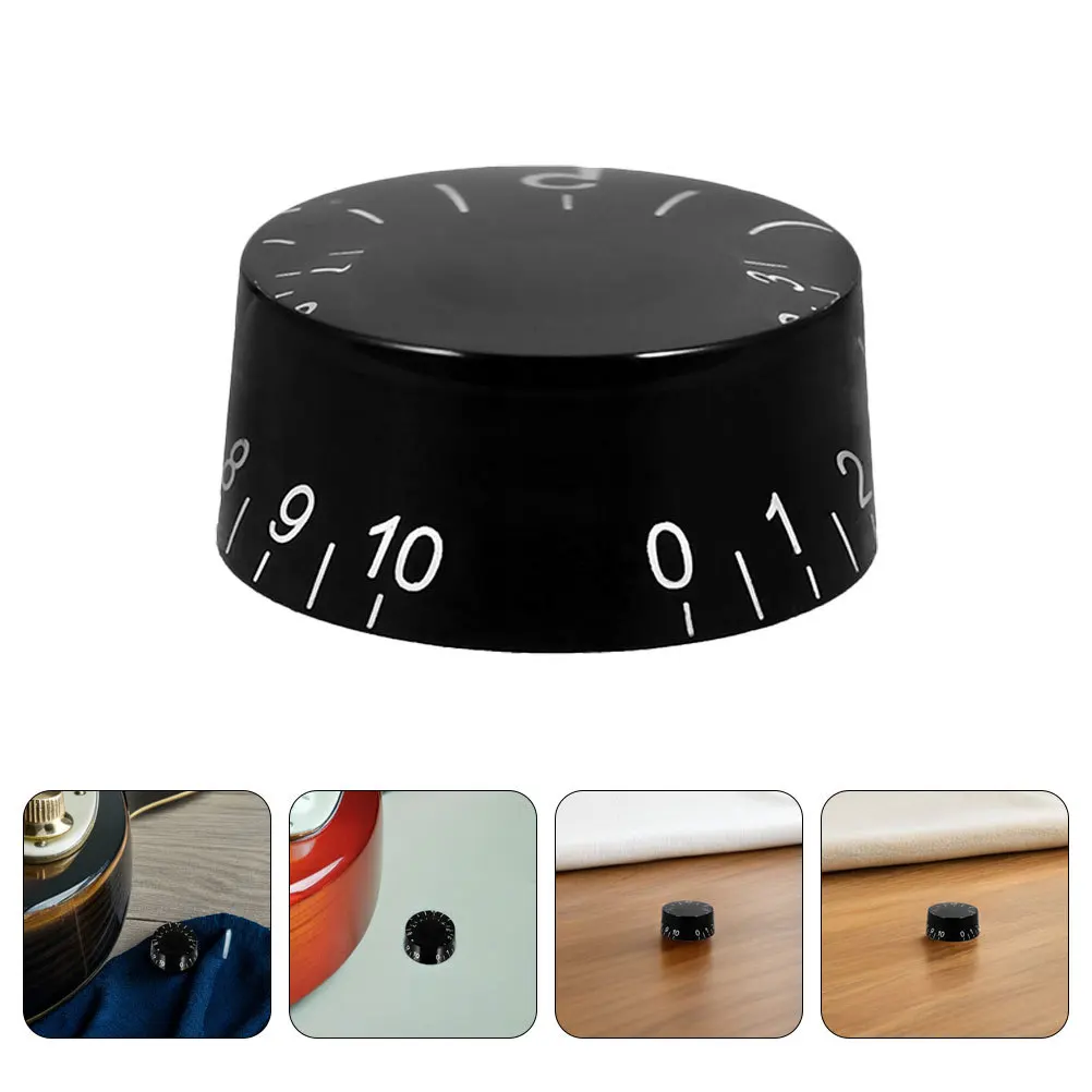

8Pcs Guitar Volume Control Knobs Electric Bass Accessories Stylish Design Durable Wear Resistant Accurate Sound Adjustment