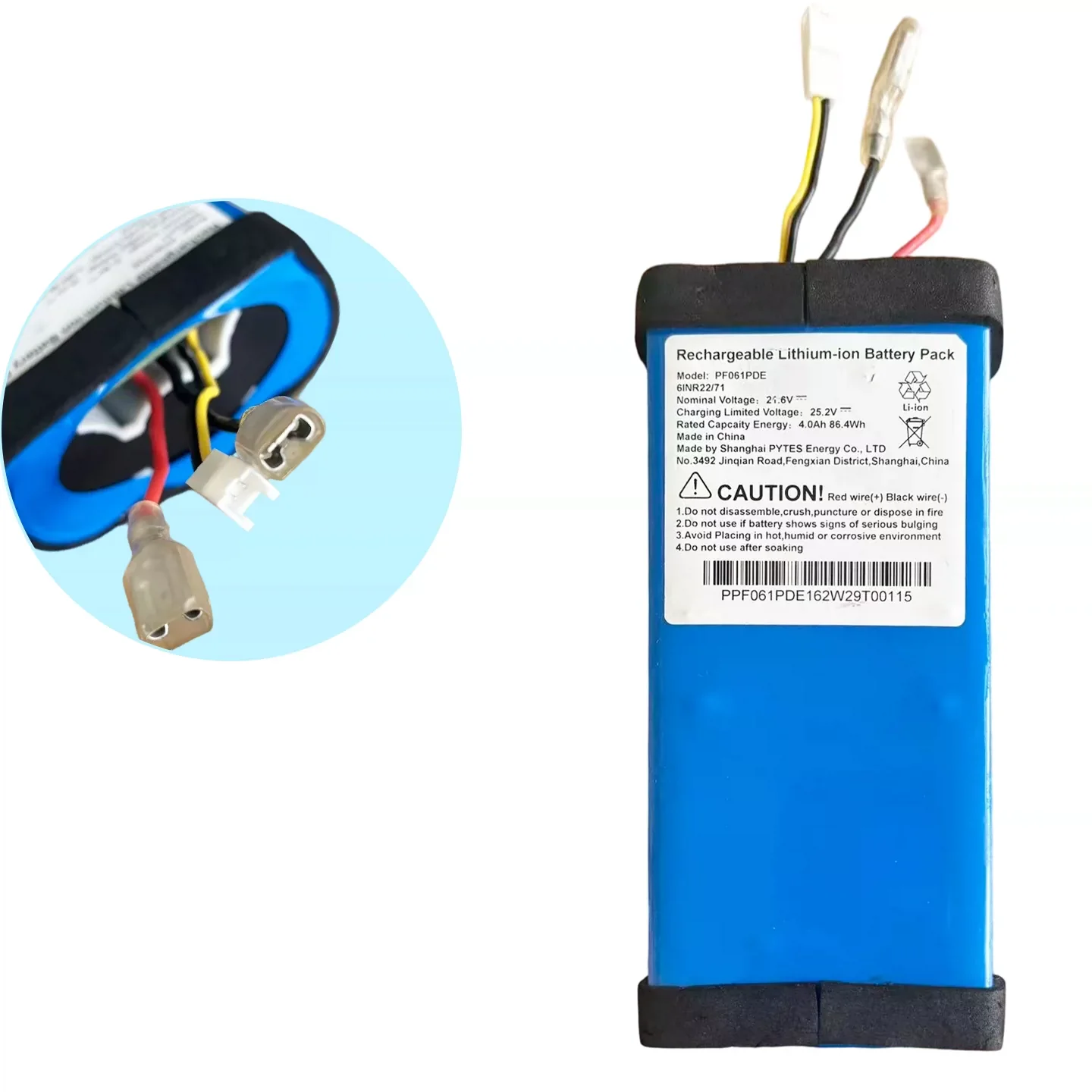 new  for EZVIZ CS-RH1  PF061PDE 4000mAh  floor scrubber   battery