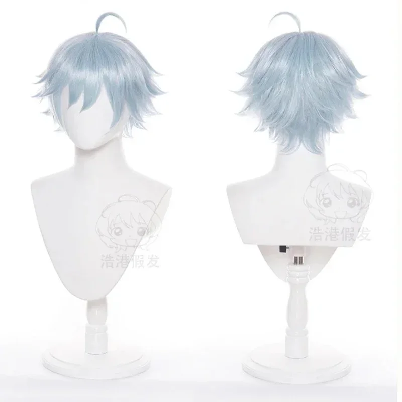 2025 12 Chongyun 의상 가발 GameImpact Liyue Chong Yun 코스프레 남성용 소년 의상 의상 풀 세트