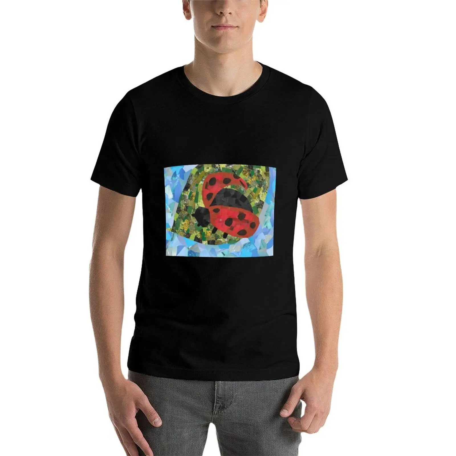 

Grouchy Ladybug T-Shirt t shirt for man 100 percent cotton t shirts designer T-Shirt