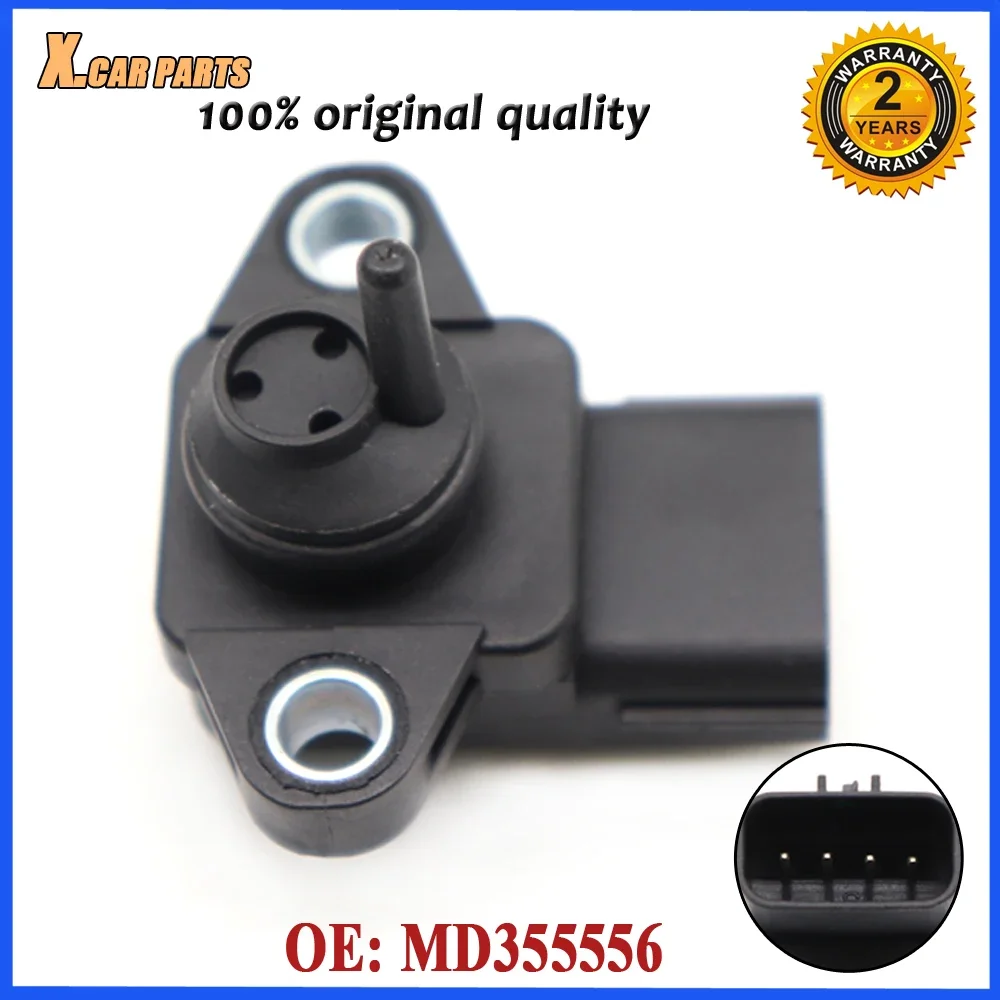 MAP Sensor Manifold Absolute Pressure Sensor MD355556 For Mitsubishi Lancer Mirage Colt V 5 Space Star 1.3 E001T42171 E1T42171