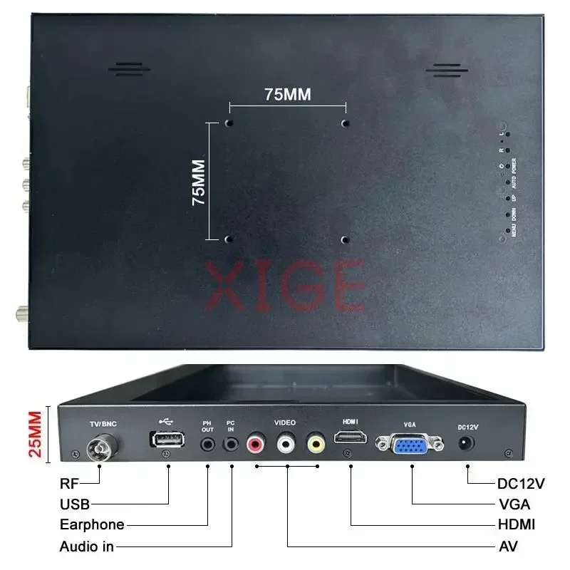 For T.SK105A/T.SK107A VGA HDMI-compatible AV RF USB Port Controller Board 13.3