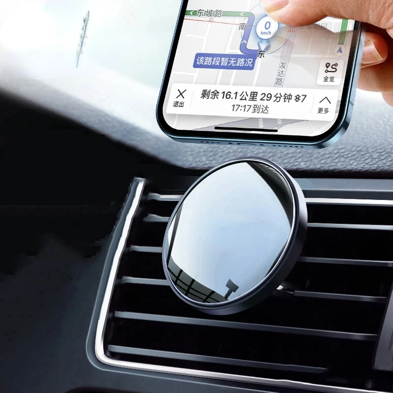

Magnetic Car Phone Holder Air Vent Universal for iPhone 13 14 15 Pro Smartphone Car Phone Stand Support Clip Mount Holder