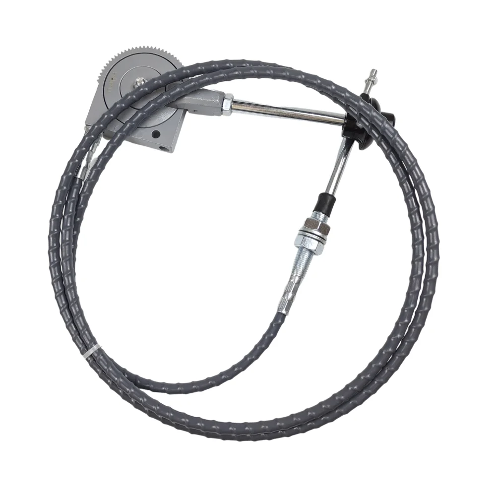 Manual Throttle Cable For CATERPILLAR CAT KATO HD HITACHI EX R DOOSAN DH DAEWOO DX SANY SY Excavator Accessories