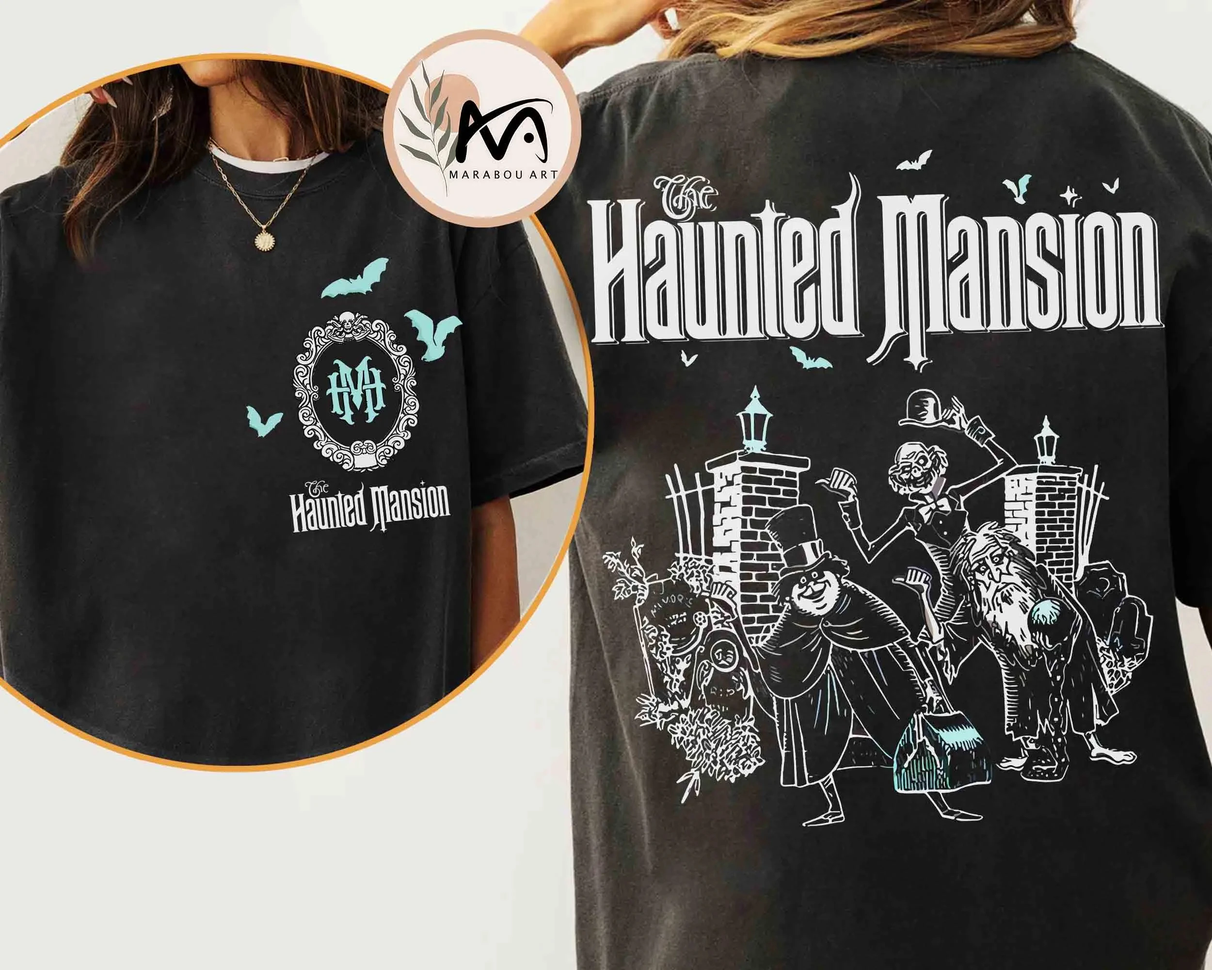 ヴィンテージ ディズニー ヒッチハイキング ゴースト ヴィンテージ Tシャツ、ホーンテッド マンション ハロウィン Tシャツ、トゥーム オブ ザ スイート トゥーム