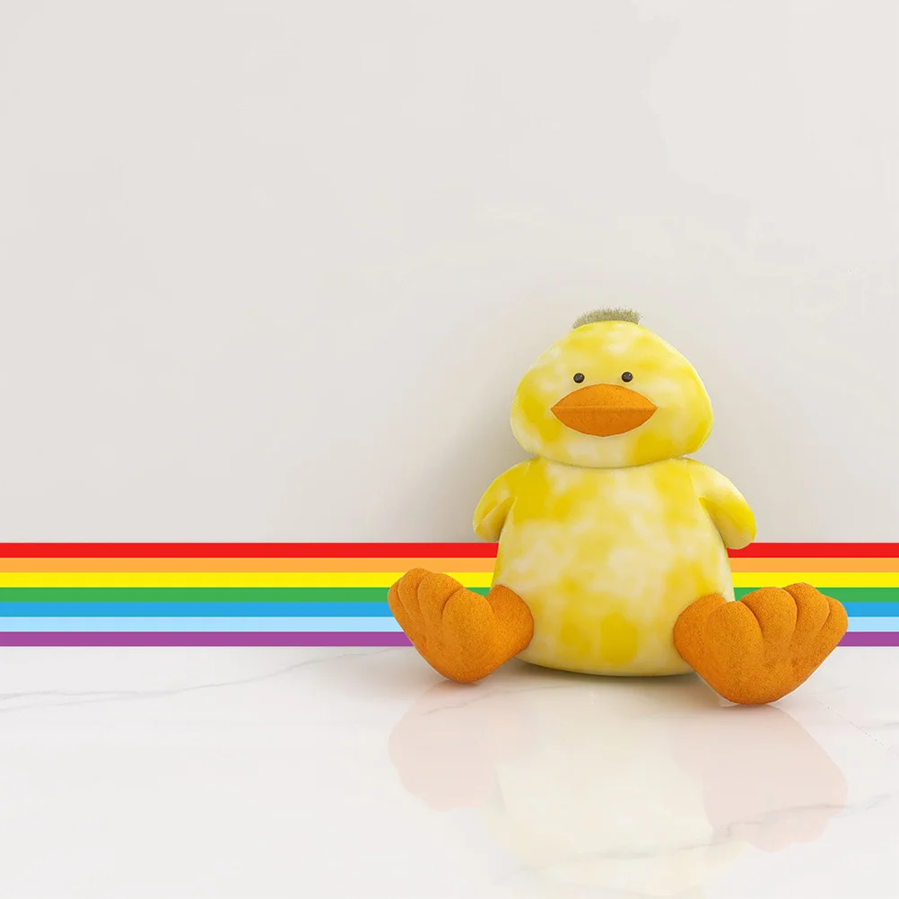 

Enlightenment Wall Sticker Creative Design PVC Decorative Mural for Bedroom Living Room Kids Room Rainbow Wall Decal Indoor