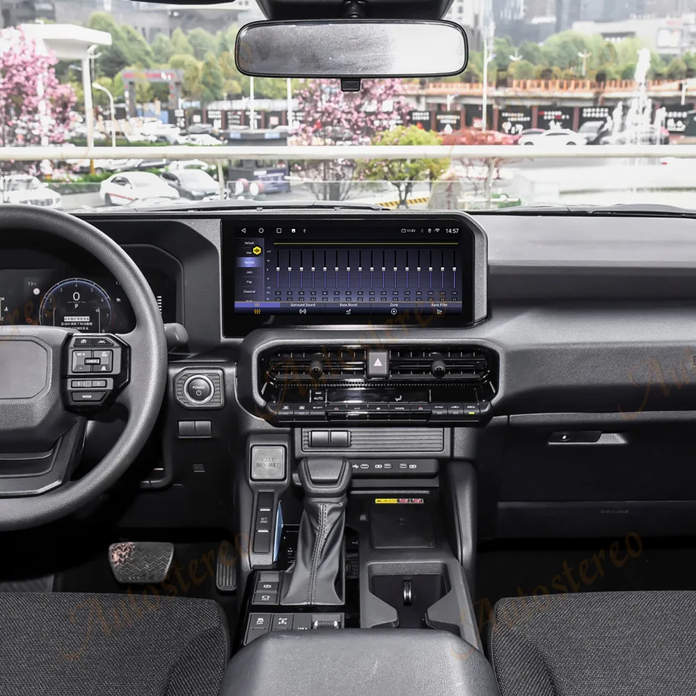 12.3 inch Android For Toyota Prado 2024-2025 Upgrade Car Stereo Radio Multimedia Player GPS Navi Carplay Auto Audio Heat Unit