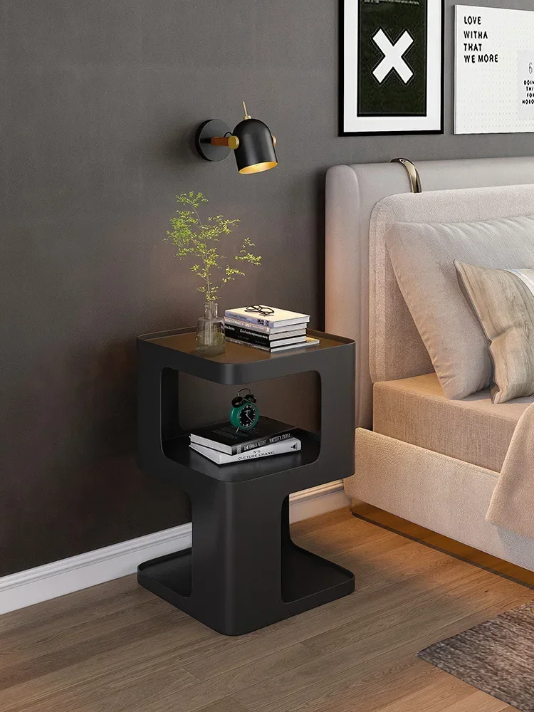 

Simple iron art, light luxury bedside table, living room sofa, small side table, bedroom bedside table