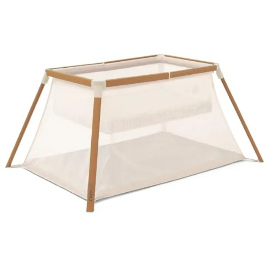 

Tutti Bambini CoZee Go 3-in-1 Bassinet Baby Playpen Travel Crib with Mattress Included - Lightwght Breathable Foldable Baby Pla