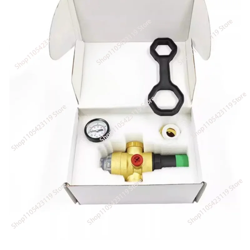 Suitable for Pressure Regulator Water with Pressure Gauge Water and Screen Filter 3/4 Inch DN20 Pressure Regulator