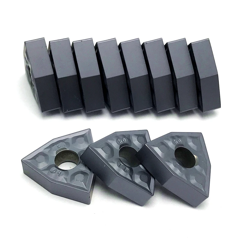 WNMG080408 TF IC907 /IC908 Carbide Insert External Turning Tool high quality Turning inserts CNC Metal lathe cutting tool