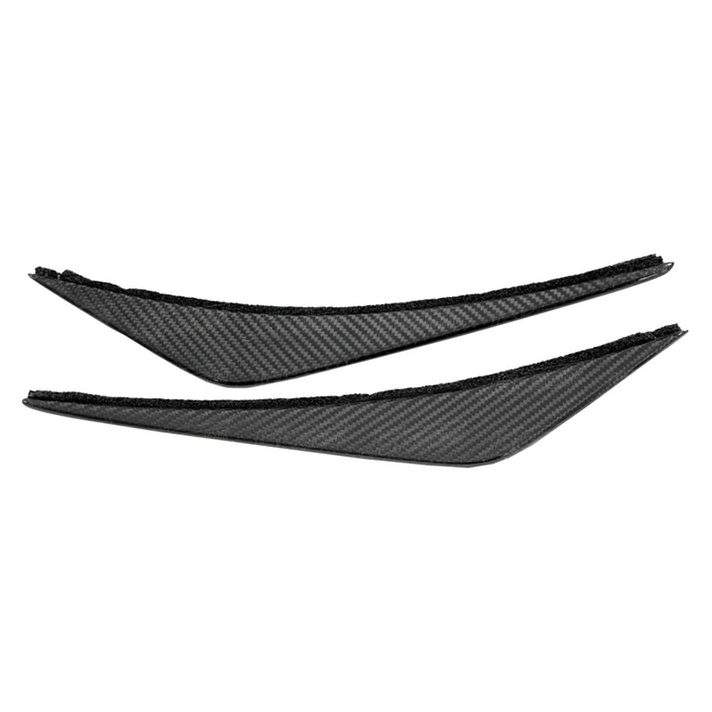 N Style Dry Carbon Fiber Front Bumper Canards For Mclaren 720S 2017-2019