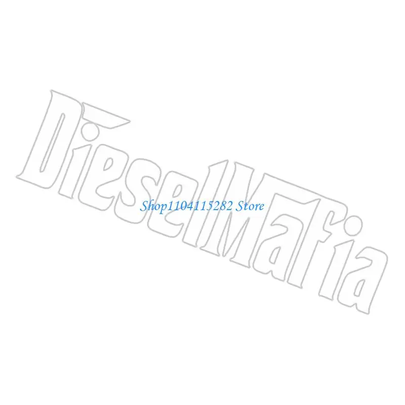 Multiple Size Car Sticker Mafia Theme Easy to clean Car Decal Simple Installation for Body Window Tailgate Decoration