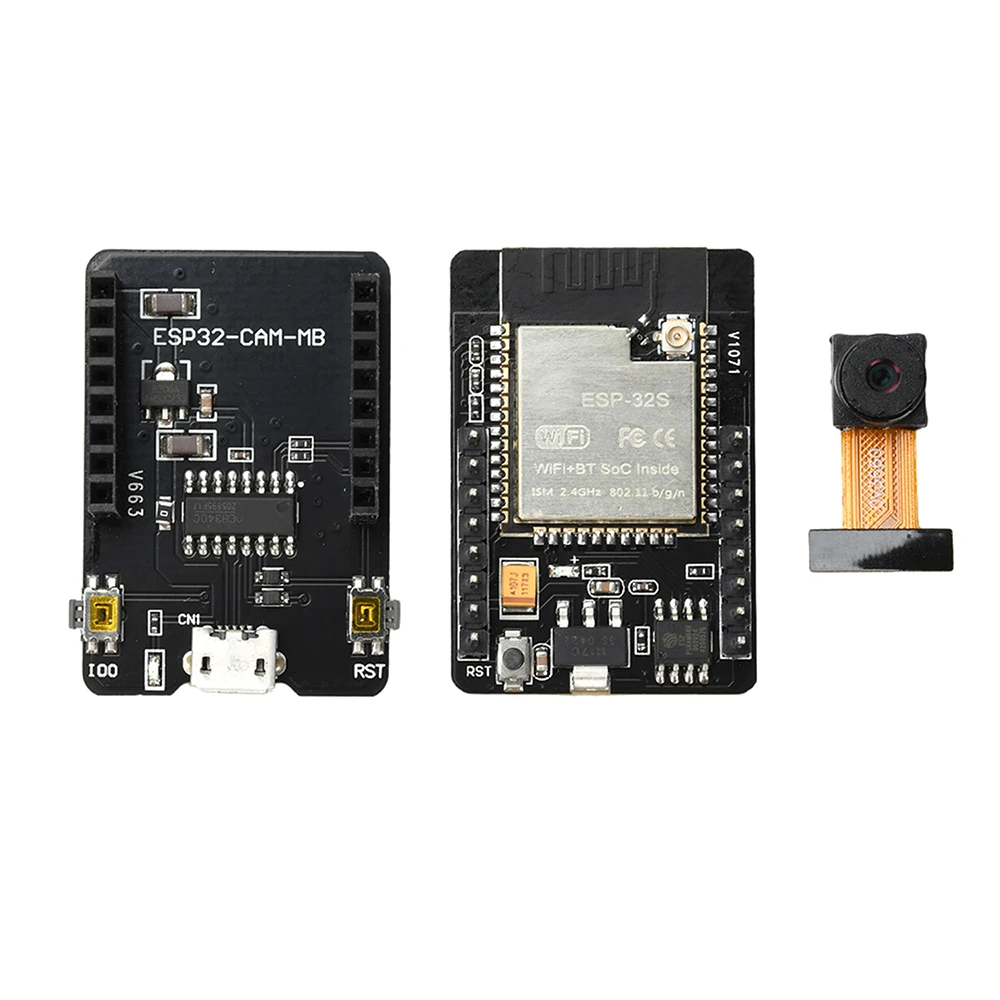 ESP32-CAM-MB ESP32-CAM واي فاي بلوتوث مجلس التنمية OV3660 وحدة الكاميرا USB إلى المنفذ التسلسلي CH340 ESP32 كام المصغّر USB Type-C #5