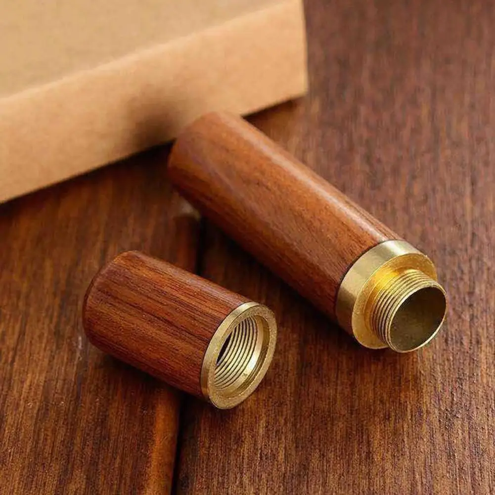 Wood Needles Box Sewing Needle Storage Holder Container Tube Wooden DIY Sewing Tailor Case Embroidery Needle Toothpick Holder