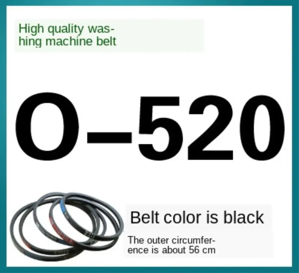 o-520 Universal washing machine O-belt Fully automatic washing machine belt Semi-automatic washing machine belt V-belt conveyor