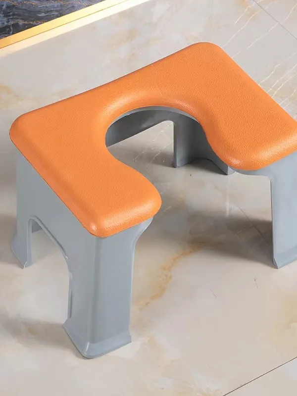 Portable Toilet Auxiliary Stool Elderly Pregnant Women Children 24cm Height Bathroom Commode Chair