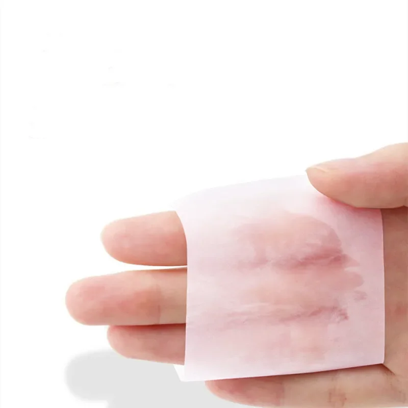 100 Pcs Portable Oil Blotting Sheets Facial Oil-Absorbing Paper Oil Control Face Skin Care Products For Men And Women