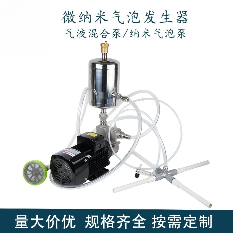 0.55-3KW Dissolved Air Floatation Nano Bubble Generator Sprayer for Fish & Construction