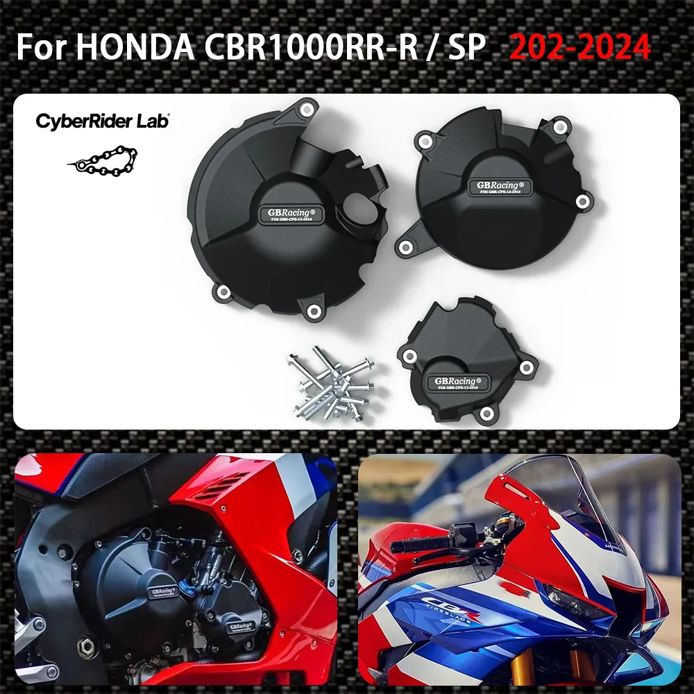 

CBR1000 RRR 2024 Engine Cover For Honda CBR1000RR-R SP 2020-2023 Motorcycle Engine Protective Cover Guard Protector Device