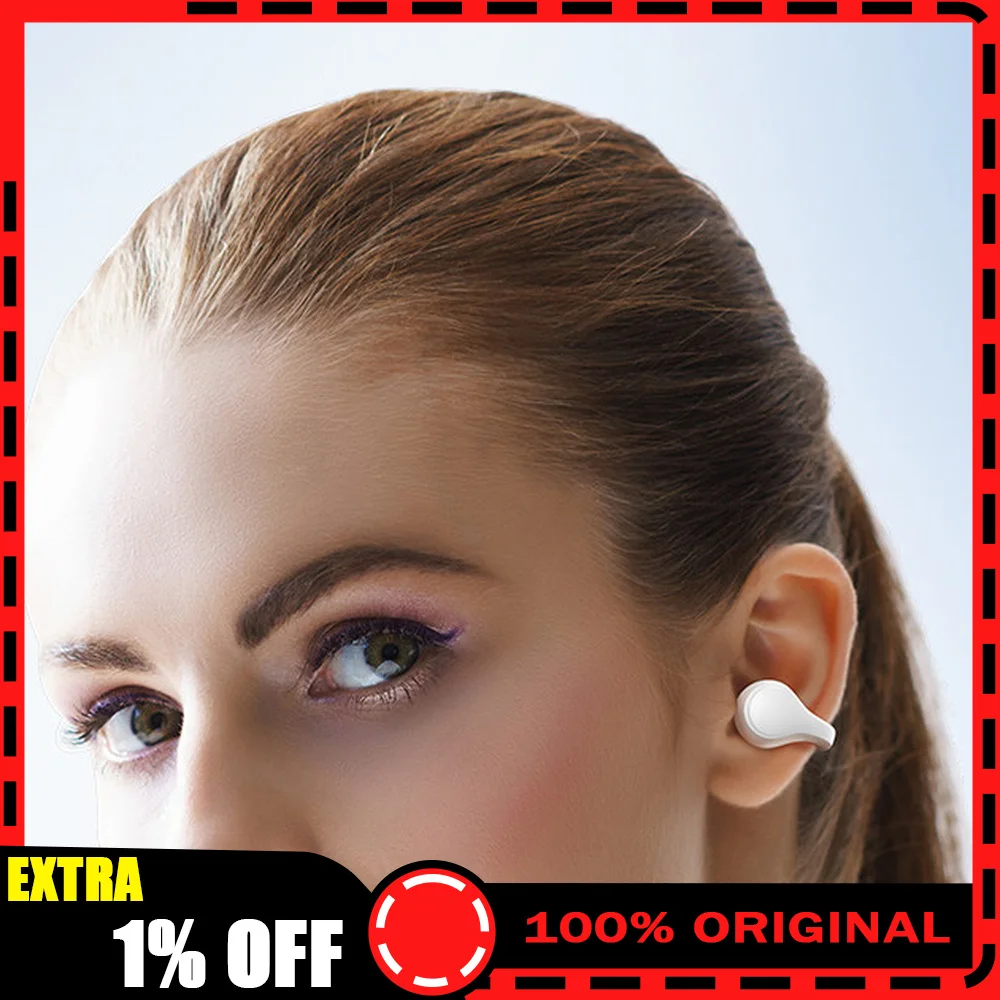 AIGO TJ170 Open-Ear Clip-On Wireless Bluetooth Earbuds for Sports Music and Calls For Gifts