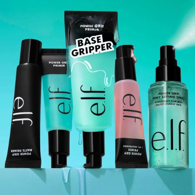 Fashion ELF 75ml Power Grip Primer Jumbo Texture Refreshing Easy Absorb Moisturize Facial Firming Purifying Hydrating Cosmetics