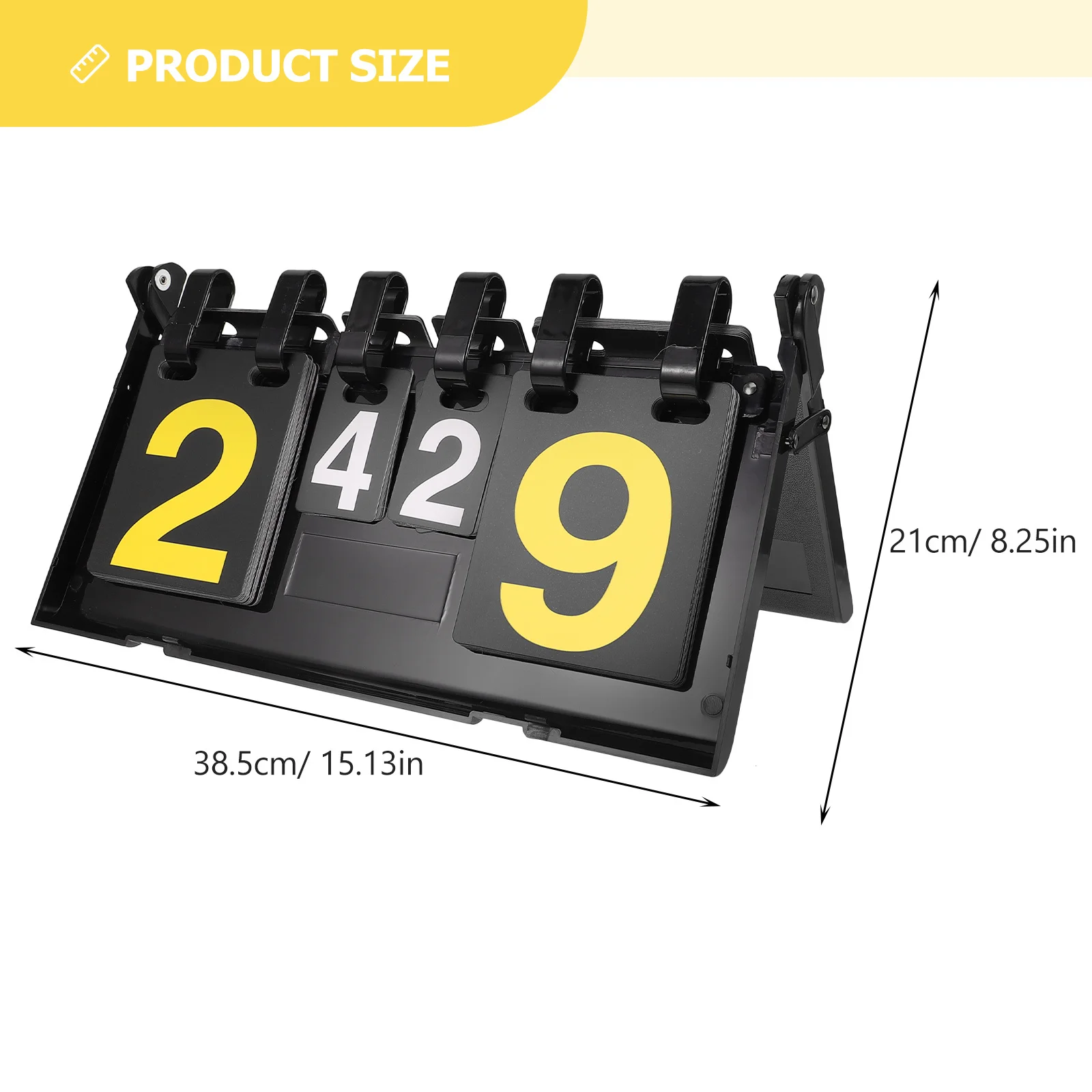 Flip Scoreboard Wiederverwendbare Sport Score Keeper Für Basketball Tennis Volleyball Spiel Zähler Tragbare Score Zubehör