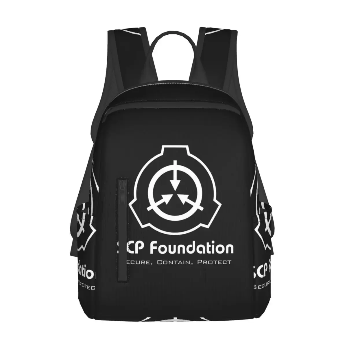 

SCP Foundation Backpack Daypack Large Capacity Kids BookBag School Bag Shoulder Bags for Men Women