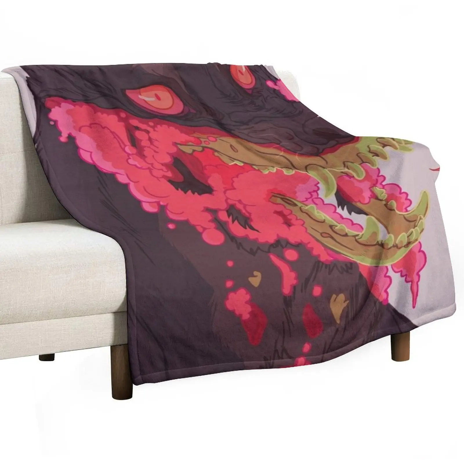 I matter a?? by purkissaART Throw Blanket Cozy Home Blanket Gift for Christmas Holiday
