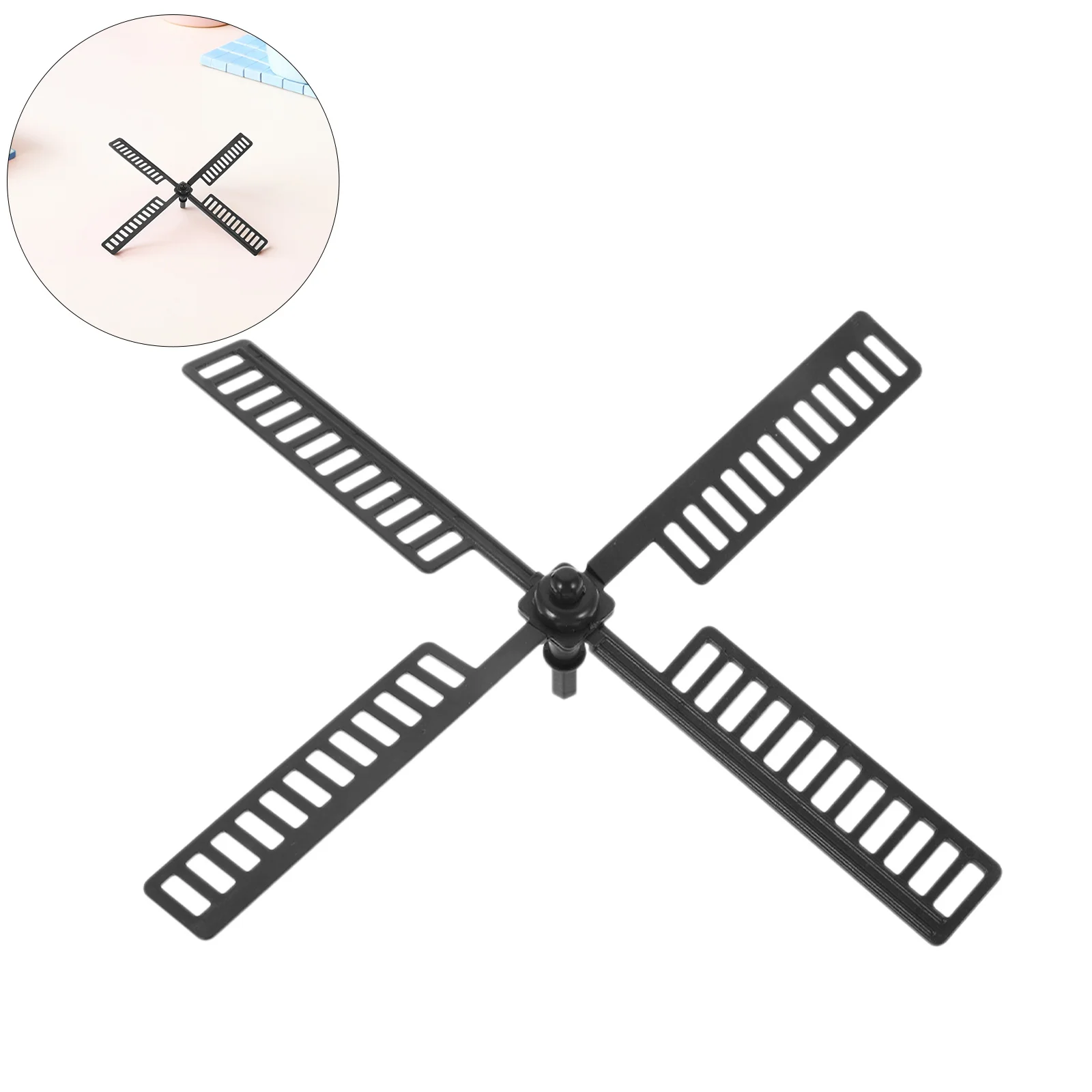 

2Pcs Solar Windmill Blades Plastic Replacement Durable Rotating Leaves Outdoor Garden Yard Lawn Decor Accessories