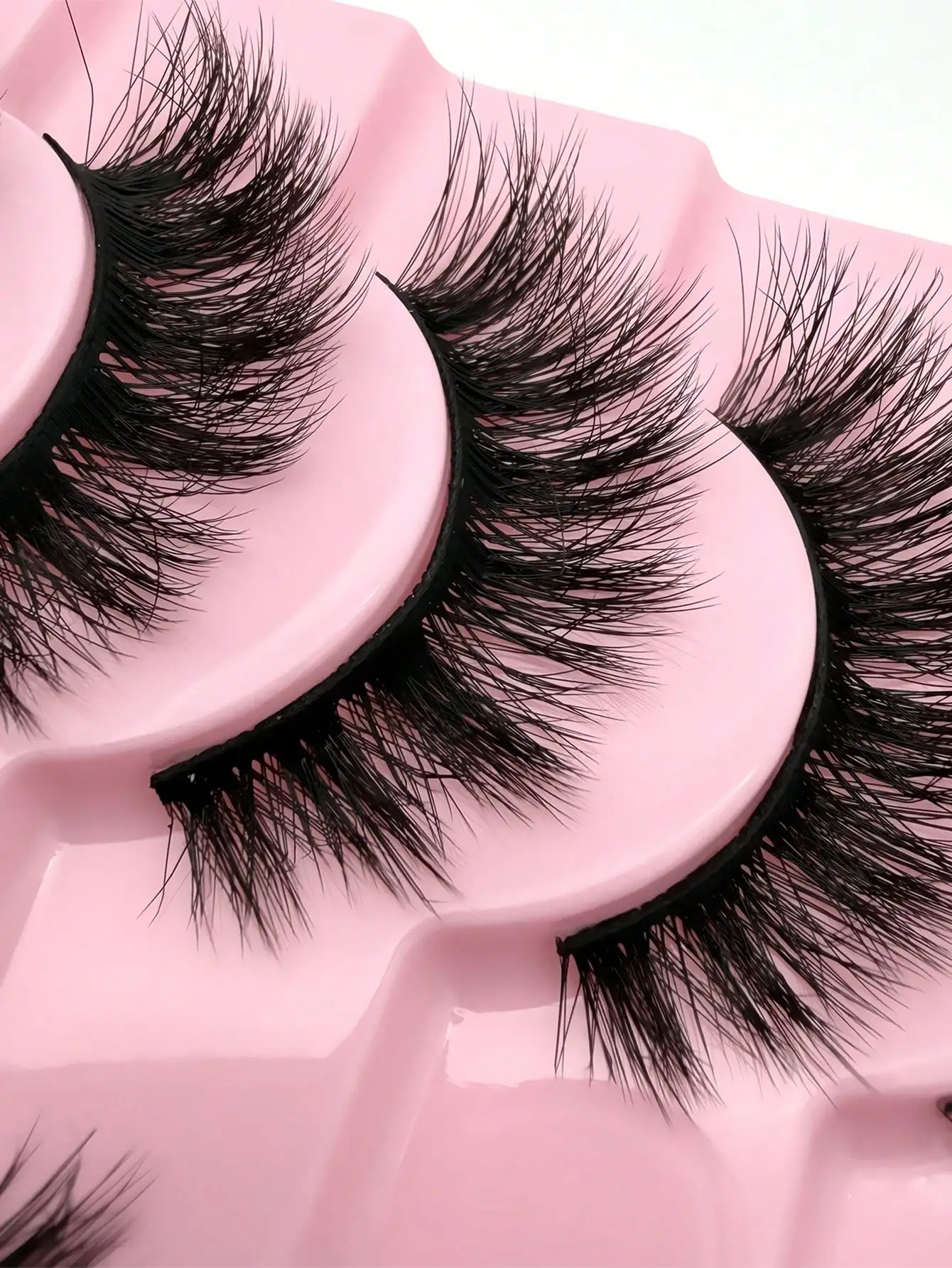 10 Paare 3D Flauschige Falsche Wimpern Natürlicher Look Dichte Lockige Wimpern – Detail 4