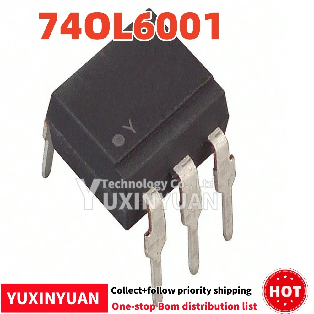

5 шт./лот 74OL6001 740L6001 DIP-6 IC НОВЫЙ НА СКЛАДЕ YUXINYUAN