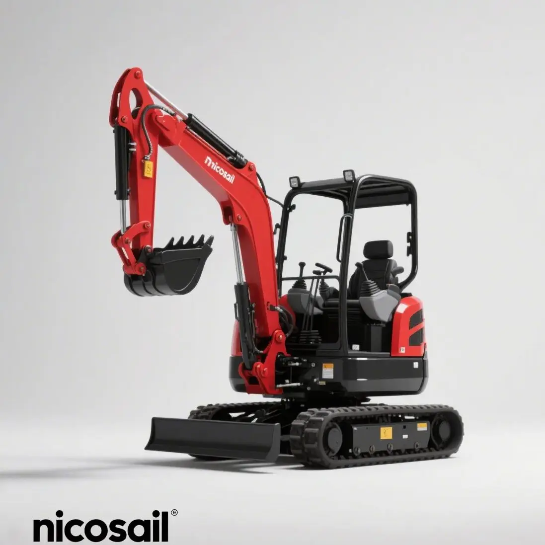 

Agricultural trenching machine loader small excavator rubber track type new equipment for sale