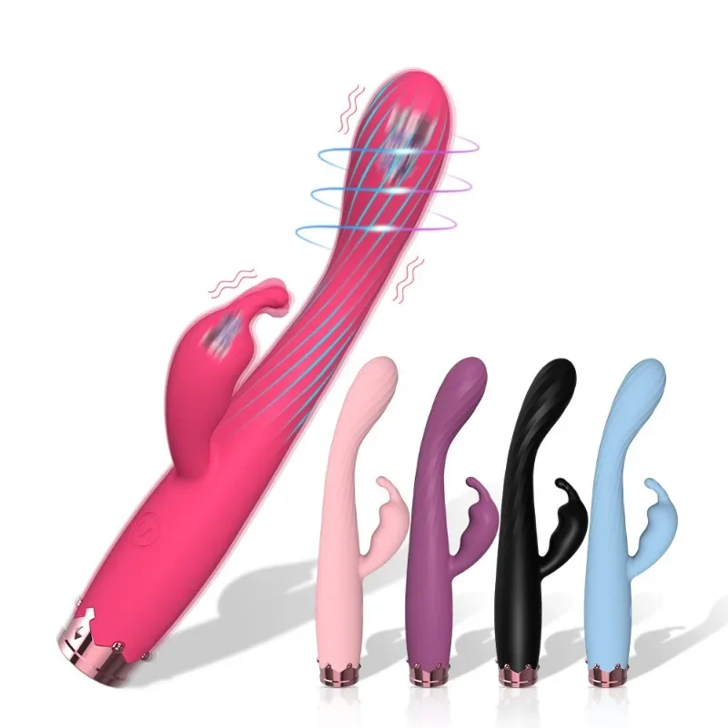 

Powerful Beginner G-Spot Rabbit Vibrator for Women 10 Speed Nipple Clitoris Stimulation Female Orgasm Finger Shaped Sex Toys