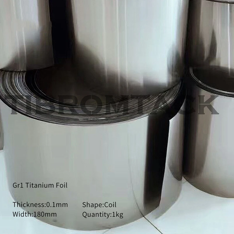 Titanium foil for chemical industry, petroleum, Etc., ASTM B265 0.1*180mm