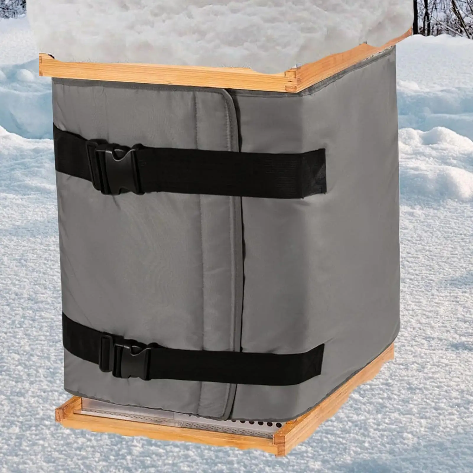 

Winter Bee Hive Wraps 5-layer Adjustable Waterproof Windproof Beehive Insulation Wrap Warming Accessories Beekeeping Supplies