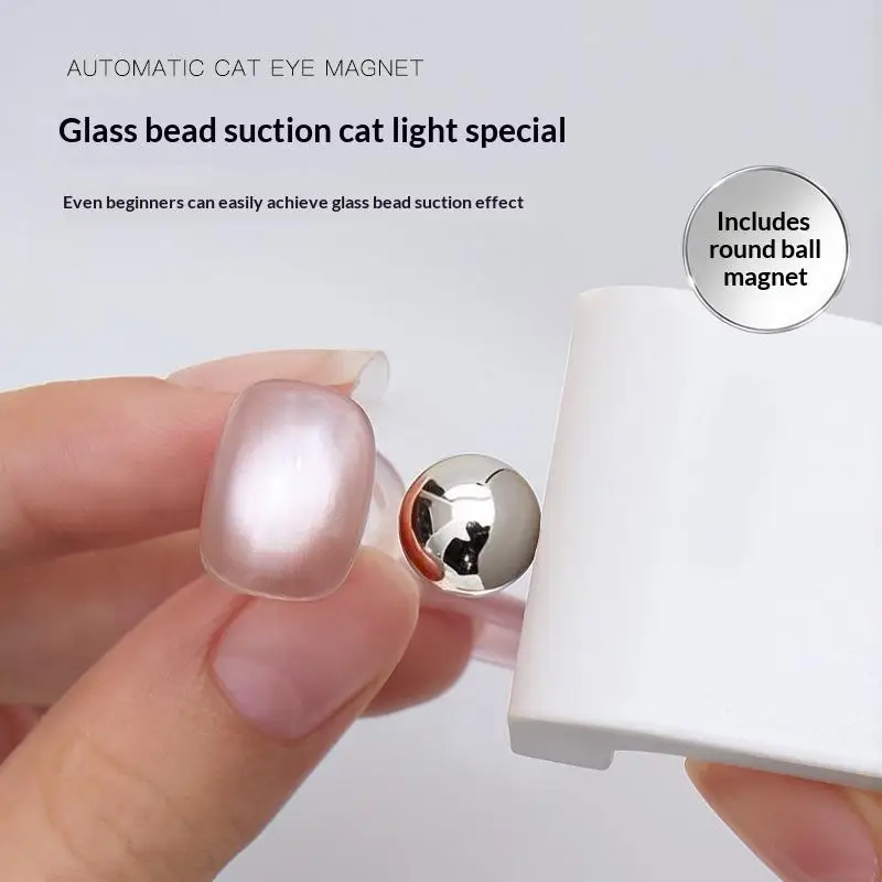 Cat Eye Magnet French Hollow Cat Eye Nail Art Einfach für Anfänger Professionelles magnetisches Nagelpflegewerkzeug – Detail 2