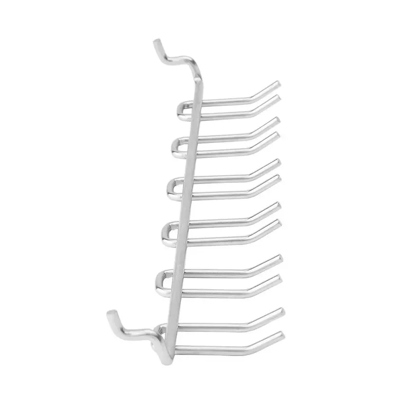 12 Hook Carbon Steel Hanging Tool Rack Multi Functional Screwdriver Storage Organizer for Garage Workshop Workbench