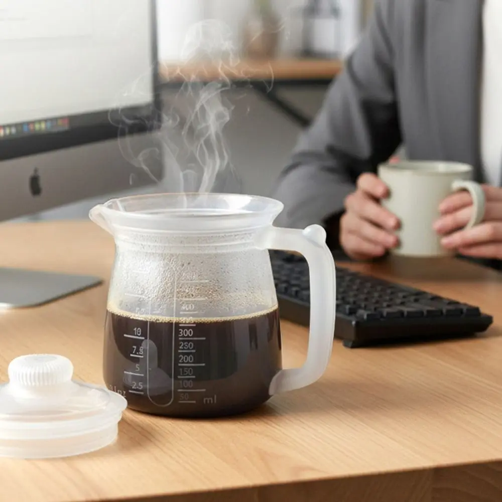 

Многоцелевой силиконовый чайник емкостью 500 мл, герметичный портативный графин для кофе, эргономичная ручка с весами, чайник для офисного использования