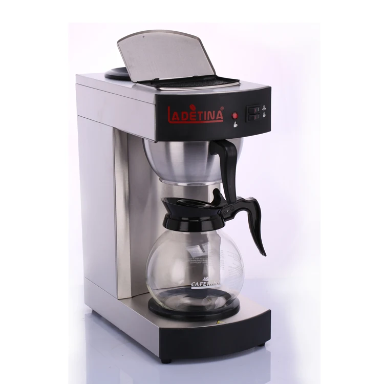 Commercial Electric Dripper Coffee Brewer Machine Programmable Stainless Steel Tea Brewer For Hotels And Households