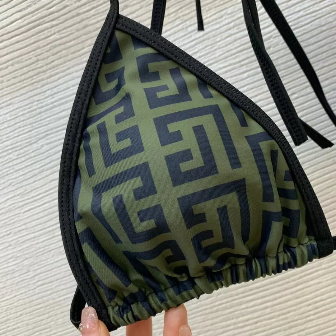 2025年ファッションデザイン 2025年夏水着 ビキニプリント水着 ツーピースセット レディース セクシー水着 タンキニ レディースビーチウェア