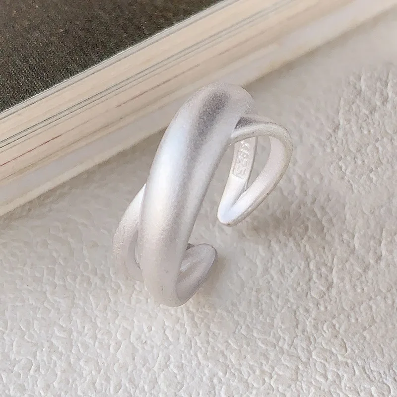 

Кольца из стерлингового серебра 925 пробы для женщин, геометрические ювелирные изделия, регулируемое сверкающее кольцо на палец для вечеринки, подарка на день рождения