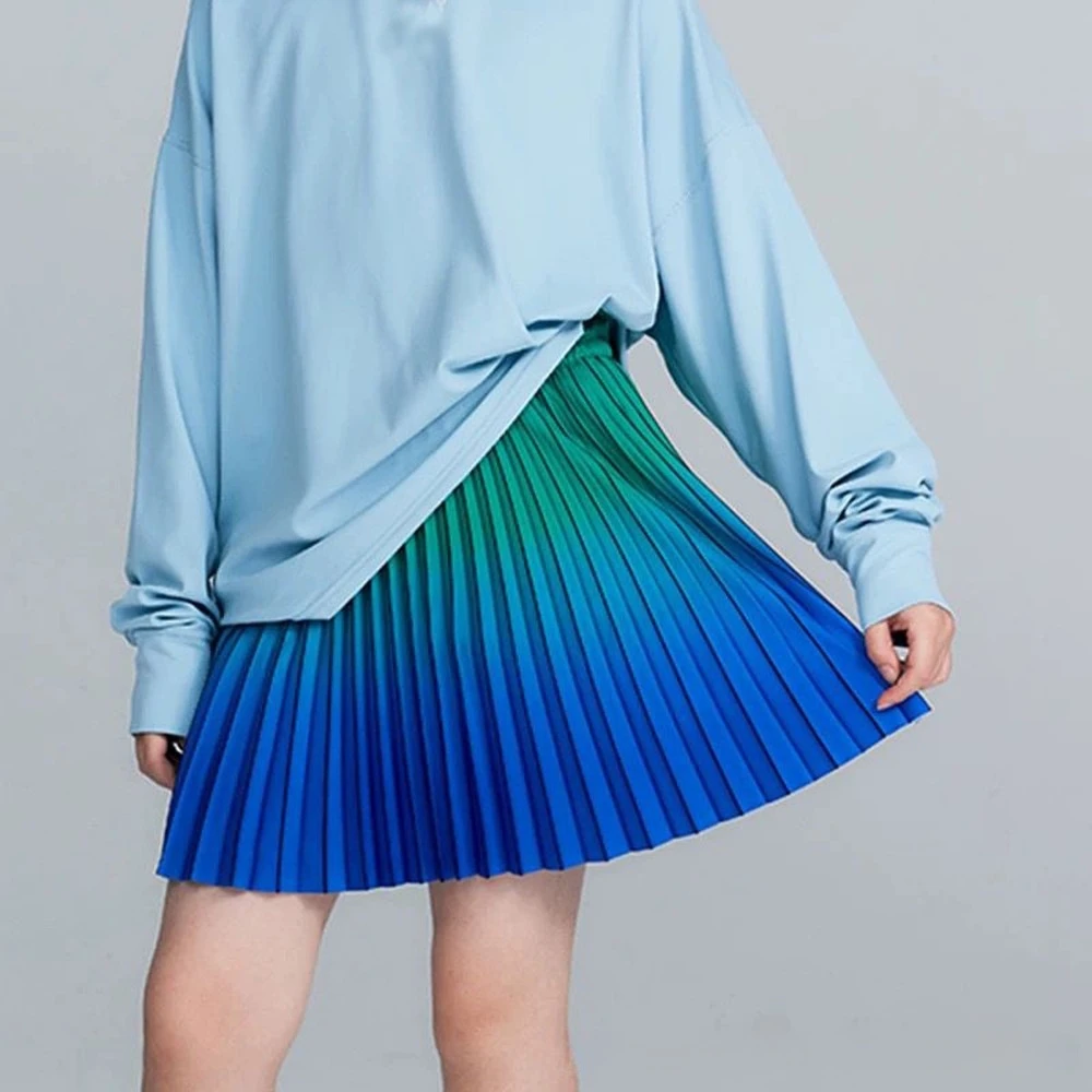 Girls Tennis Skirts with Shorts Athletic Pleated Sport Skirt Workout Performance Skorts for Golf Kids School Skater Skort 4-13Y