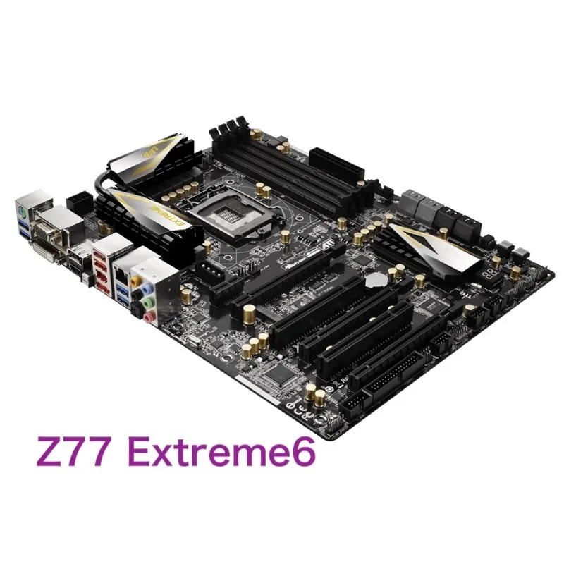 Asrock-マザーボードZ77Extreme 6,100% テスト済み,32GB,lga 1155,ddr3,atx,送料無料