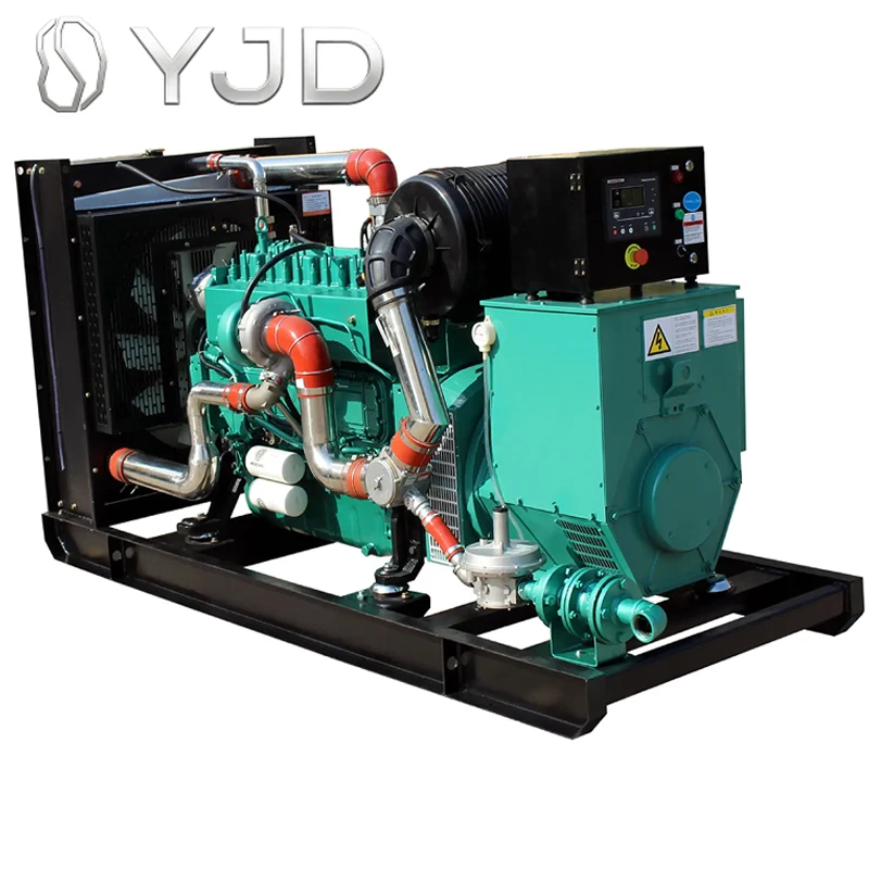400KW 500KW Silent Type NG CNG LNG LPG Biogas Syngas 50HZ 60HZ  1500RPM 1800RPM Engine Gas Generator Set