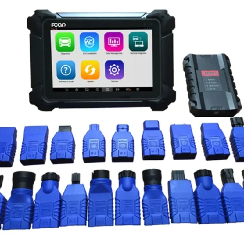 الماسح الضوئي للحافلة والشاحنات الماسح الضوئي FCAR F7S-D DPF ECU برنامج المصنع مباشرة للمركبات الثقيلة 24 فولت
