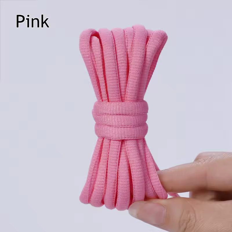 1Pair Oval Shoe Laces Half Round Athletic Shoelaces for Running Sneakers Laces Shoes Strings Durable without Fading Shoelace - Image 28