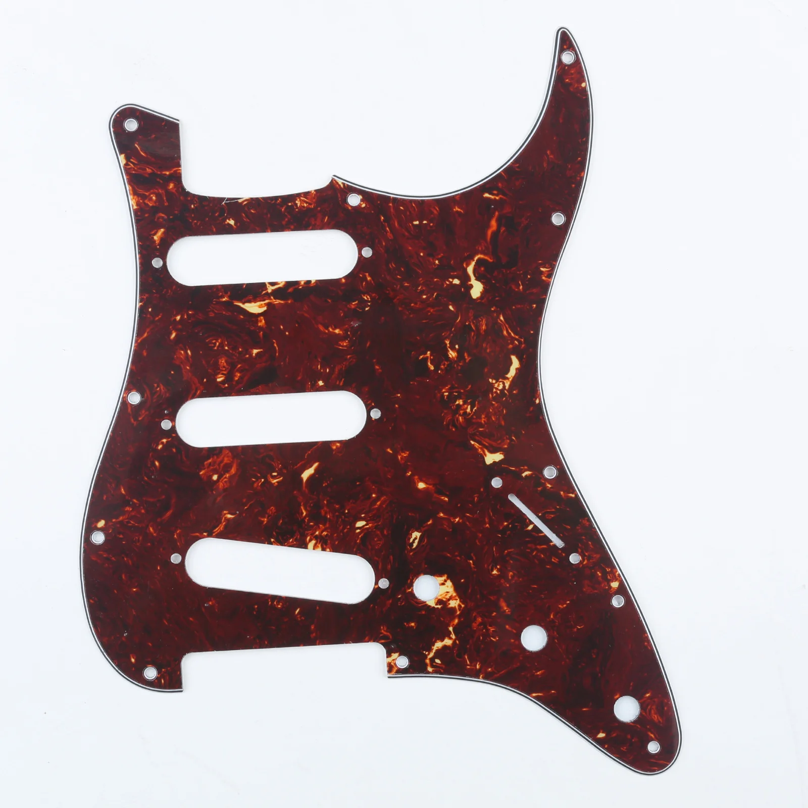 Musilily Pro SSS 11-dołkowy Pickguard gitarowy dla Fender USA/Mexican wykonany w standardowym nowoczesnym stylu